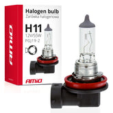 H11 halogeenlamp 12 V 55 W met UV-filter