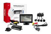 Parkeerhulpsysteem met TFT-display en vier sensoren