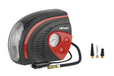 12 V autocompressor met LED-verlichting en manometer