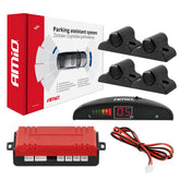 Parkeersysteem met LED-display en vier zwarte TRUCK-sensoren