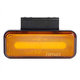 Rechthoekige oranje LED-markeringslamp