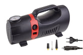 12V/230V auto-compressor met manometer