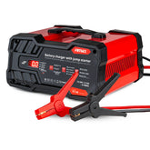 Acculader 12A 12/24V met starthulp