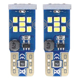 Witte T10 W5W LED-lamp met 21 SMD en CANBUS