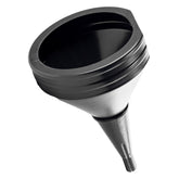 Grote brandstoftrechter met filter, 21 cm diameter en 35 cm hoog