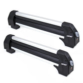 Skiholder til tag i aluminium set forfra