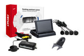 Parkeerassistent met 4,3 inch TFT-display, camera en vier sensoren
