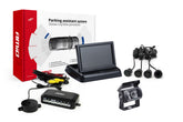 Parkeerhulp met 4,3 inch TFT-scherm, camera en sensoren