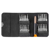 Precisieschroevendraaierset met 24 verwisselbare bits