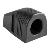 Zwarte opbouwbehuizing met 30 mm opening