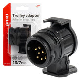 Aanhangeradapter 13/7 voor 7-polige aanhanger en 13-polige stekker