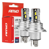 LED-lampen H4/H19 met 6500K wit licht