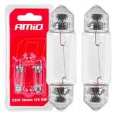 C5W festoon-halogeenlampen met SV8.5-8-fitting