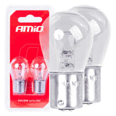 Halogeenlampen P21/5W met BAY15d-fitting en heldere lens