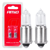 Witte H10W-halogeenlampen met BAX9S-fitting