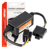 H4 CANBUS-modstand med stik og fatning