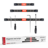 Sæt med magnetlister til værktøj