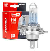 H4 halogenpærer 12 V 60/55 W med op til 135 procent mere lys