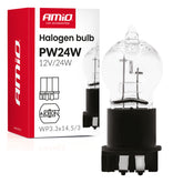 PW24W halogenpære med WP3.3x14.5-3-sokkel