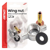 Vingemøtrik M16 x 1,5 til 8 mm luftslange