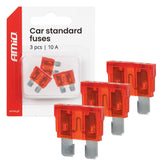 STANDARD autozekeringen 10A in set van 3 stuks.