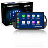 Fiat 500 07-15 - 9" radio met Apple CarPlay en Android Auto