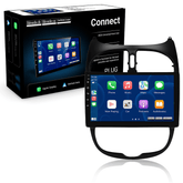 Peugeot 206 04-08 - 9"Radio met Apple CarPlay en Android Auto