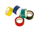 Isolatietape 19 mm x 5 m – 6 rollen in verschillende kleuren