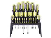 Magnetische schroevendraaierset met houder, 18-delig van CARMOTION