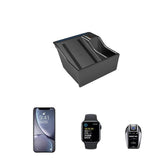 Audi A4/A5/RS4/RS5 2017-2023 draadloze mobiele oplader met 15W snelladen en opbergvak
