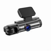 Dual Dashcam met scherm – Front- & interieurcamera (1080p, nachtzicht, 360°)