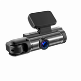 Dual Dashcam met scherm – Front- & interieurcamera (1080p, nachtzicht, 360°)