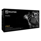 Sorte MERCATOR nitrilhandsker i størrelse M