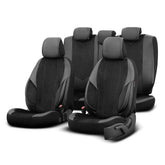 OTOM Advanced 204 Black Babyface 3-Zip sædeovertræk