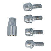 Carpoint vergrendelbare wielbouten M12x1,5x26mm C-kogelzitting