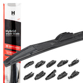 Hybride ruitenwisserblad van 350 mm met laag profiel