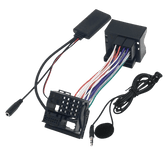 Bluetooth-adapter – Ford (Fiesta, Mondeo, Focus, Transit, Fusion mm.) afbeelding met aansluitkabels en microfoon.