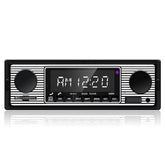 1 DIN autoradio met Bluetooth, USB & retro design – MP3-speler