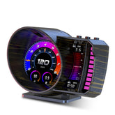 3.5" Head-Up Display (HUD) voor auto – digitale snelheidsmeter met OBD2