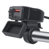 Motor USB-C & USB QC3.0 oplader met schakelaar