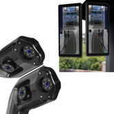 10,36" HD-schermen met camera & dodehoekdetectie voor vrachtwagen, bestelwagen en bus