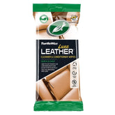 Turtle Wax Luxe Leather Wipes – leerverzorgingsdoekjes 24 stuks