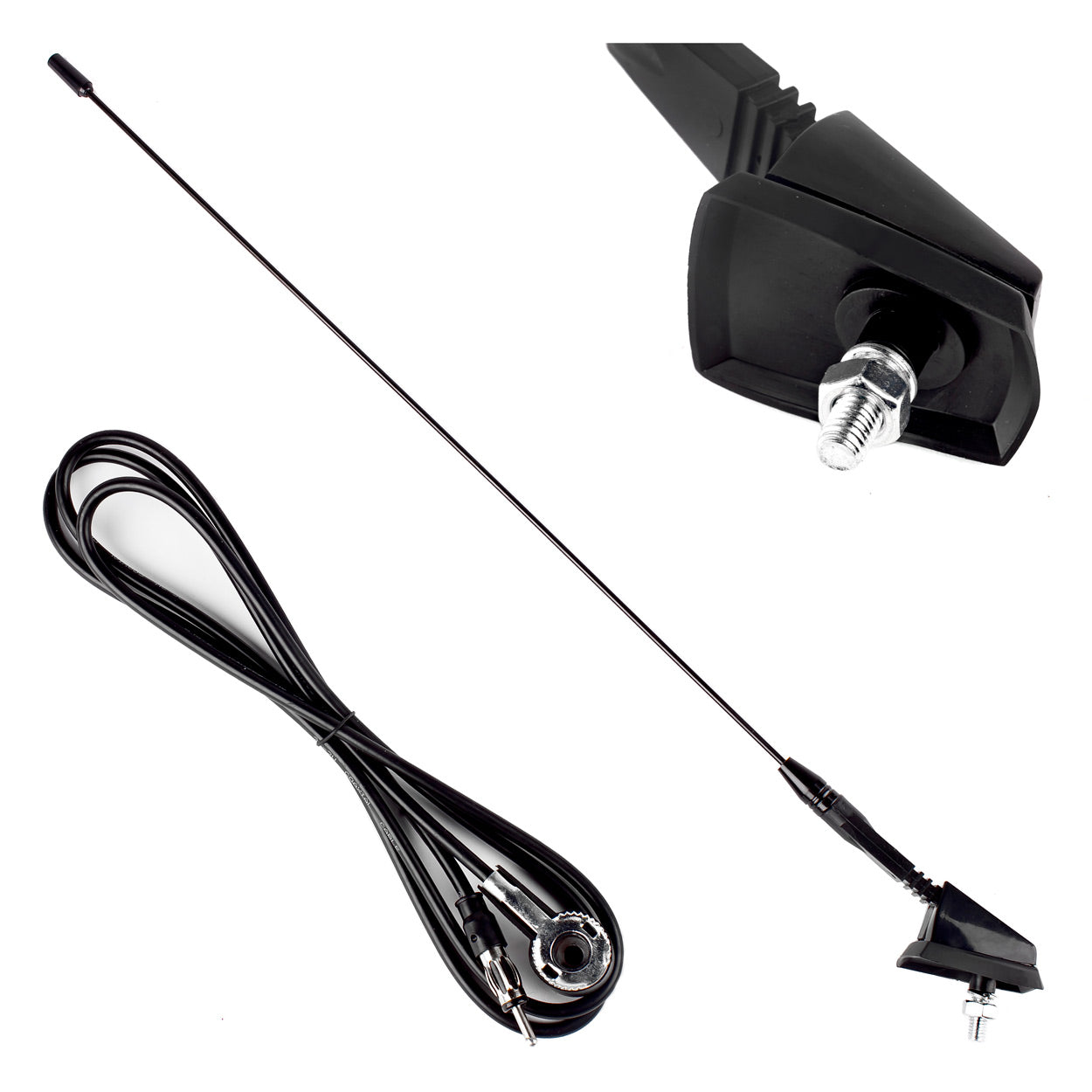 41 cm AM/FM-autoantenne met 5 mm adapter