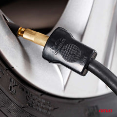 12V auto compressor zijaanzicht