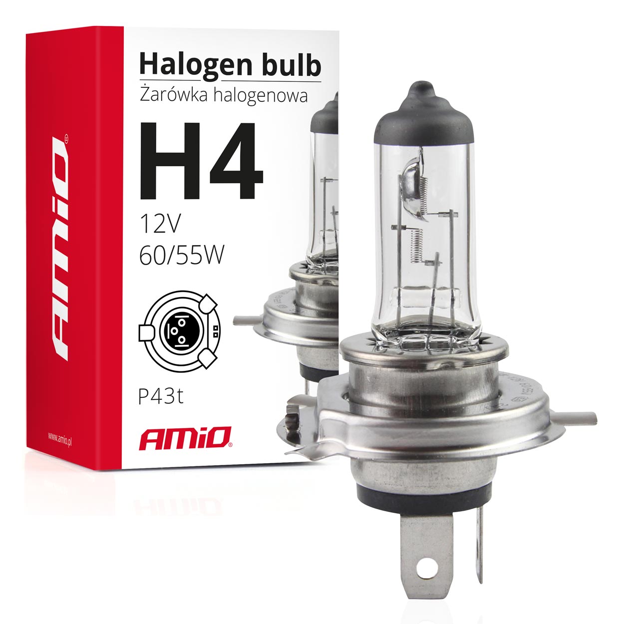 H4-halogeenlamp met UV-filter