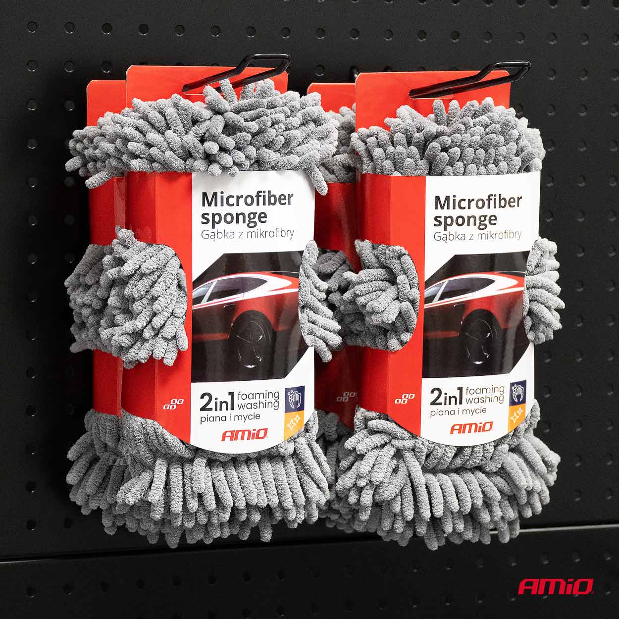 Microvezelspons voor autowassen en detailing