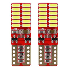 LED CANBUS T10 W5W-lamp met wit licht voor 12/24 V