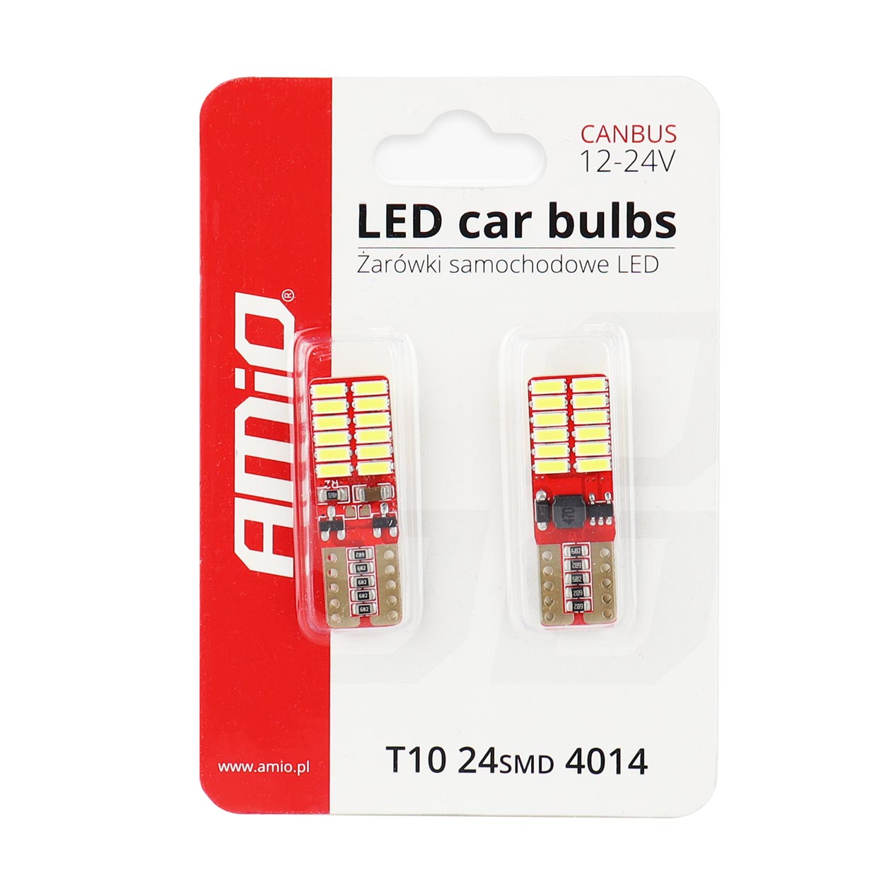 LED CANBUS T10 W5W-lamp met compacte afmetingen