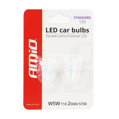 LED-lamp T10 W5W met 2 SMD 5730-diodes