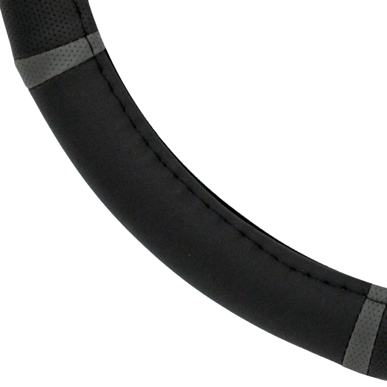 Detail van de stuurhoes voor stuurwielen van 37–39 cm